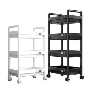 小推车置物架厨房卫生间浴室床头零食多功能架子多层收纳落地书架