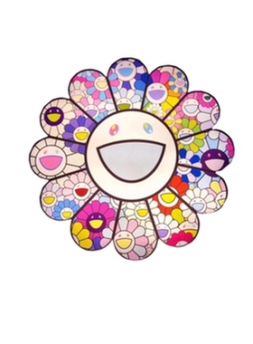 现货村上太阳花装饰灯壁挂发光