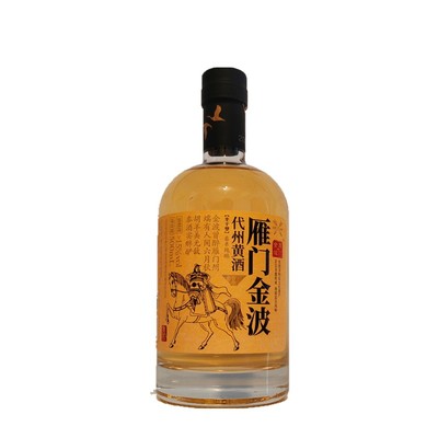 无焦糖色半干代县黄酒雁门金波