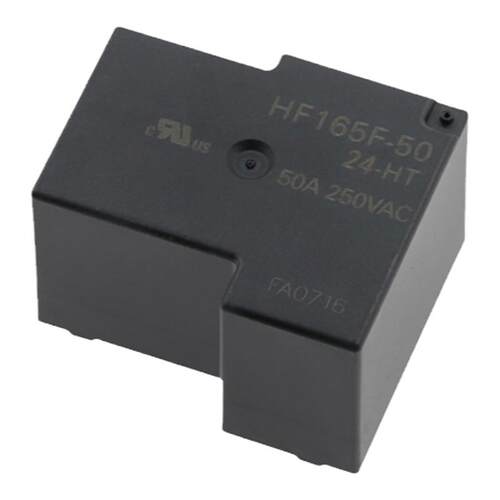 HF165F-50-24-HT24VDC一组常开4脚50A250VAC原装大功率继电器