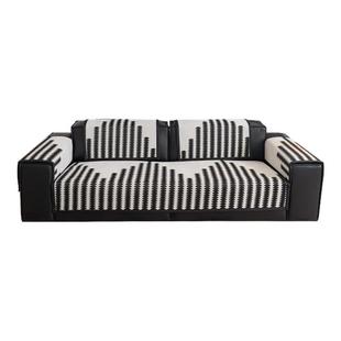 沙发盖垫四季通用轻奢高级感皮沙发套罩雪尼尔2025新款防滑盖布巾