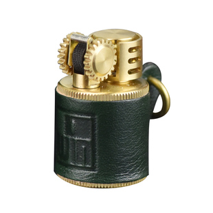 进口道格拉斯 WIN 胜利纯铜真皮 煤油打火机小胖墩迷你型复古火机