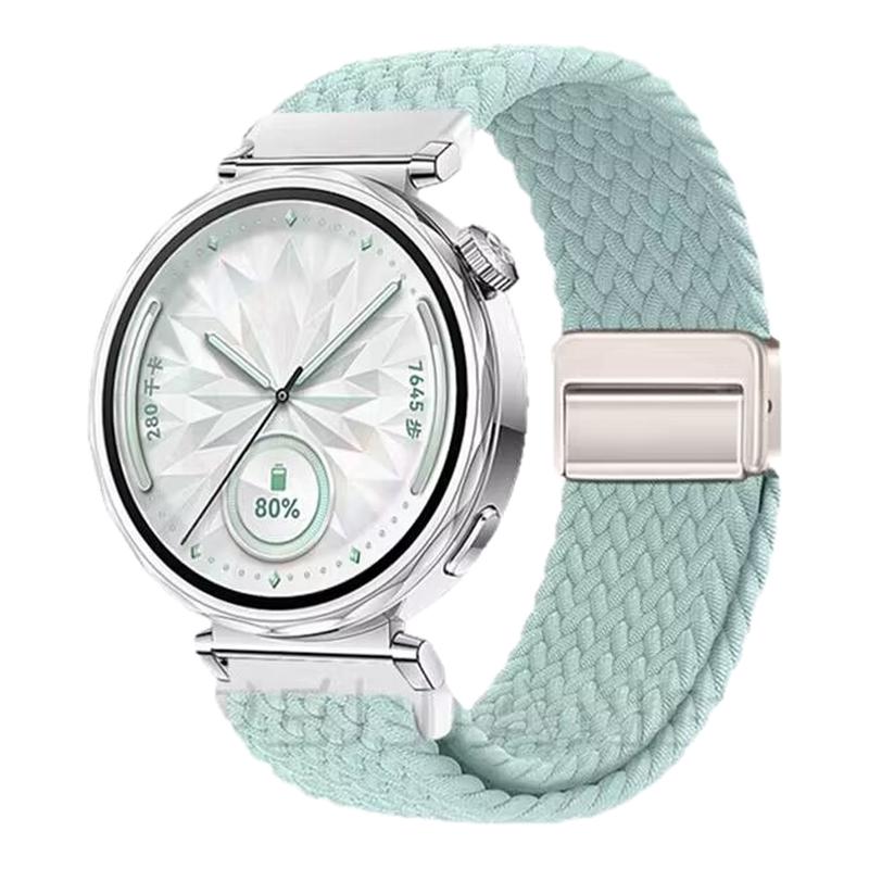适用小米手表s1pro手表带表带watchs4编织磁吸s2/S3手腕带S2智能color2运动尼龙编织18MM新款男女生41mm透气