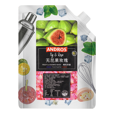 安德鲁无花果玫瑰颗粒颗粒果酱