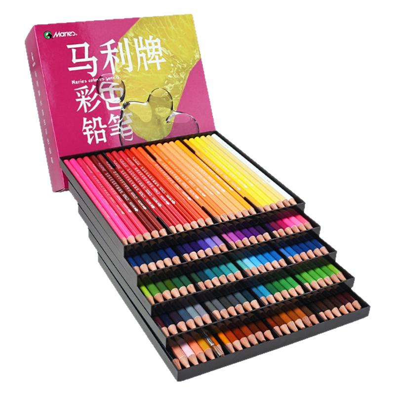 马利彩色铅笔水溶性油性120色