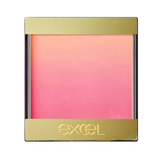 日本开架好物 excel2020春季新品渐变腮红自然血色 微珠光带刷子
