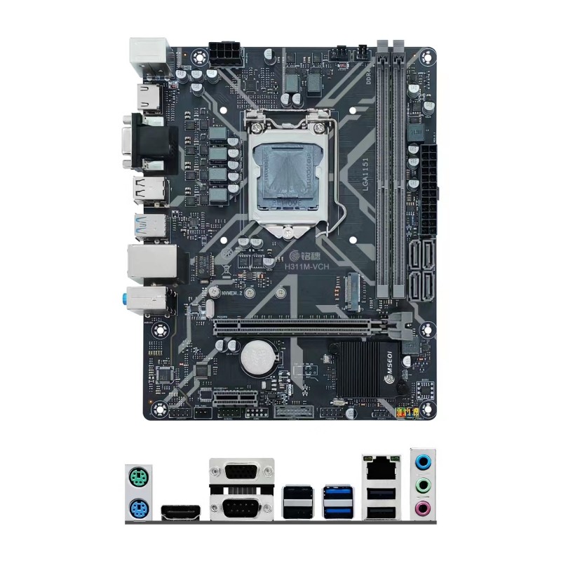 充新保2年!技嘉B360M H310 Z370 B365主板LGA1151主板I5CPU四件套