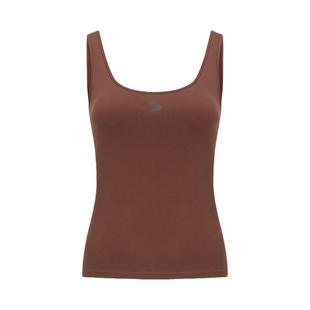 The Blender纯色固定胸垫大U露背可外穿运动美背打底内搭修身背心