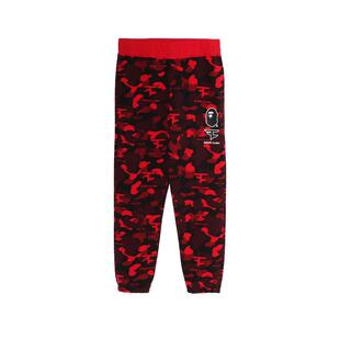 BAPE X FAZE CLAN联名男装满印迷彩猿人卫裤运动长裤152903J
