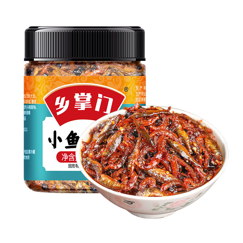 湖南小鱼小虾湖南特产下饭菜虾酱