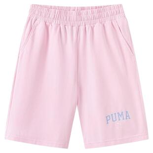 PUMA彪马童装新款男童女童夏季速干短裤五分裤凉感透气跑步裤子