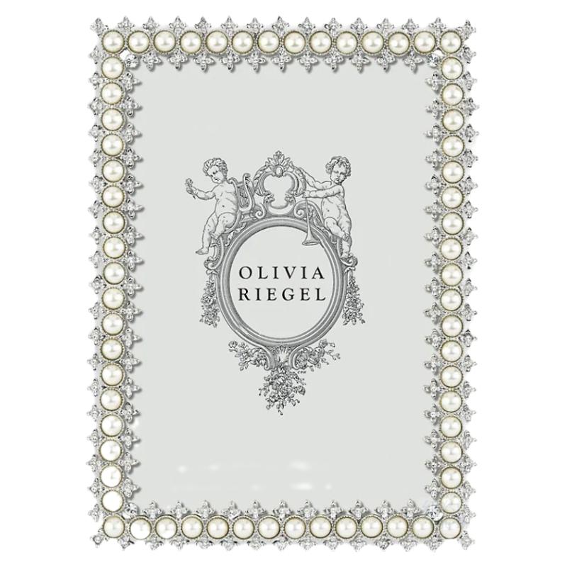 纽约下城公园进口olivia riegel经典欧洲水晶珍珠镶嵌相框