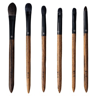 专业眼影刷套装灰鼠毛化妆刷动物毛眼影刷全套软毛卧蚕晕染眼部刷