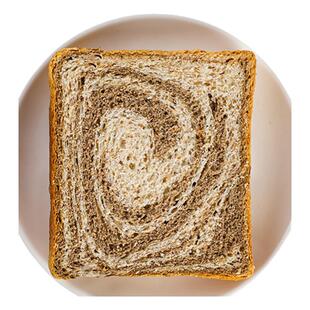 合福祥荞麦面包低脂肪孕妇全麦吐司片整箱专用粗粮减代餐饱腹食品