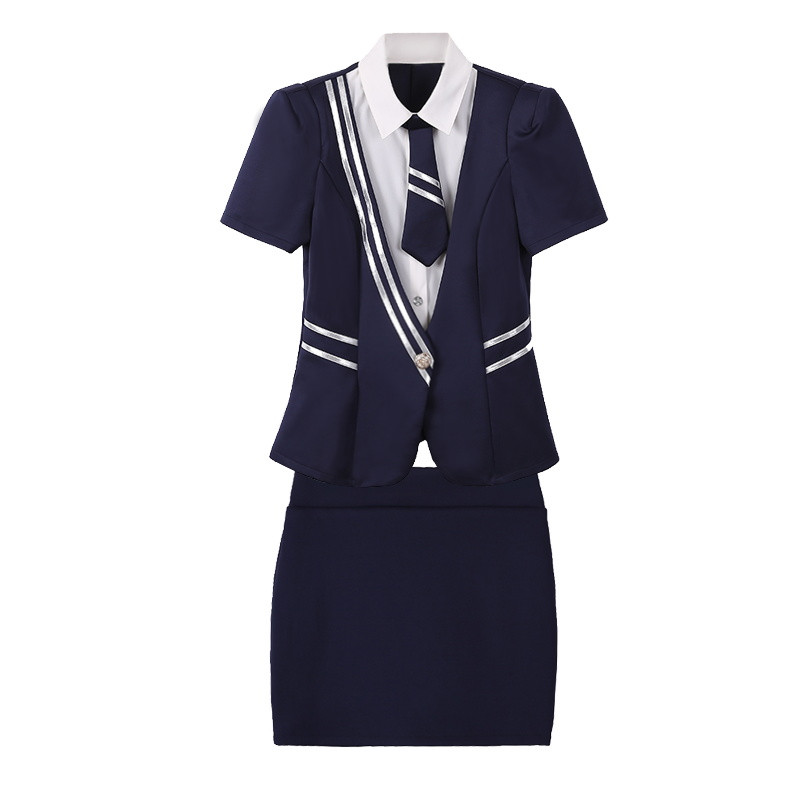 2025新款dj工装性感酒吧ktv夜总会公主服空姐制服夜店女显瘦套装