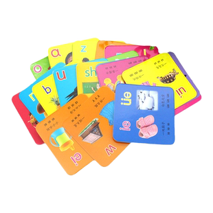 【盒装】阳光宝贝 宝宝撕不烂涂鸦认知卡·汉语拼音 婴儿启蒙认知卡片0-3岁幼儿绘本益智书籍3-6岁宝宝涂色填色本画画书简笔画大全