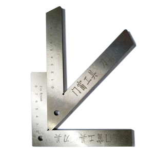 高精度45度角尺90度直角测量尺加厚 多功能铝塑门窗型材4mm角度尺