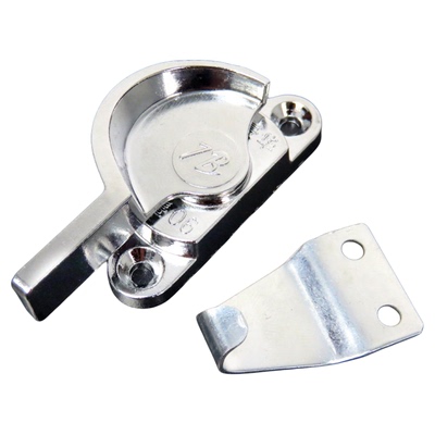 加厚90型月牙锁铝合金推拉窗锁