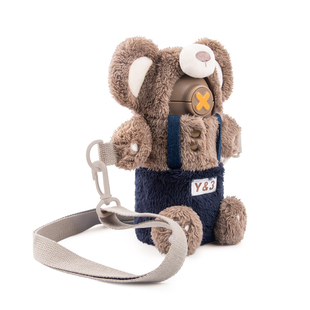 中国香港设计师YANIS3仔仔熊系列吸管保温杯子