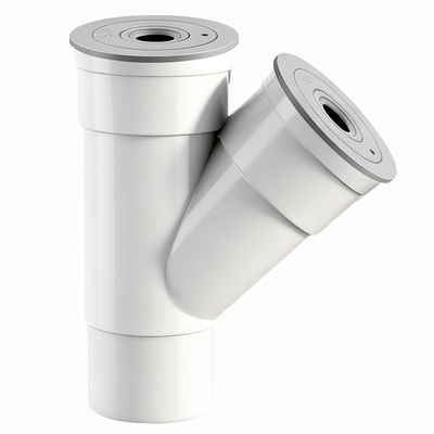 洗衣机下水管三通接头防臭50管75专用PVC排水管Y型下水管道三头通