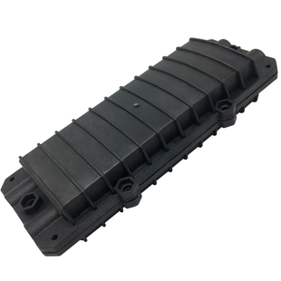 华杰恒讯 定制 12/24/48/96/144芯接续光缆接续盒小D型光纤熔接防水盒4进4出光纤接头包接头盒防水4芯熔纤盘