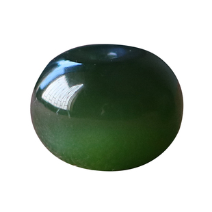 天然俄罗斯碧玉猫眼苹果珠散珠正品和田玉单颗玉珠文玩手串配饰