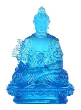 吉祥如来古法琉璃供养结缘摆件