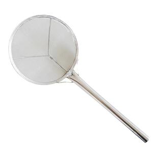 不锈钢加固密网油篦子漏勺过滤网笊篱麻辣烫中药豆浆油格油抄加厚