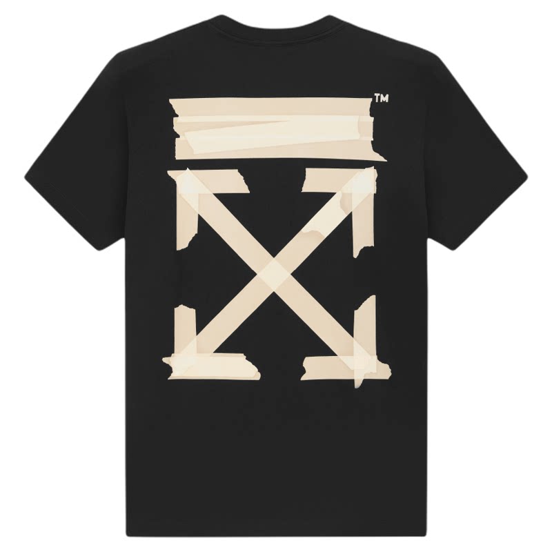 OFF-WHITE™ 情侣装2026新款潮牌高级感双箭头图案男士短袖T恤女