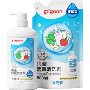 Pigeon贝亲婴儿奶瓶清洗剂可洗果