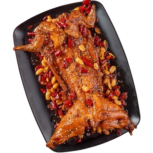 老盐井一整只 麻辣手撕兔四川自贡特产800克麻辣兔肉兔腿肉