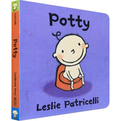 英文原版一根毛系列小毛孩绘本on my Potty No Yes Yummy Yucky名家leslie patricelli Toot上厕所拉粑粑Big Little行为习惯小脏孩