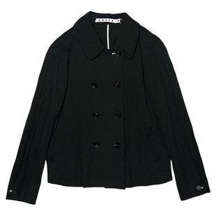 【ZOLLE因为】褶皱极简通勤商务外套夹克