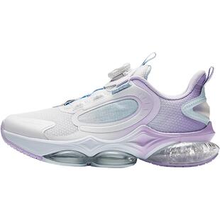 UFO7安踏儿童鞋女童运动鞋春秋新款大童跑步气垫纽扣鞋子跑鞋春季