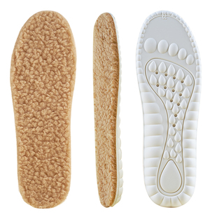 适用于添柏岚鞋垫男乳胶加绒保暖马丁靴女Timberland大黄靴毛绒