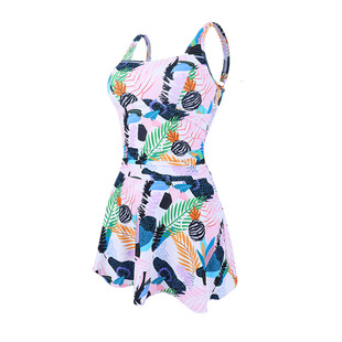 洲克连体泳衣女士新款专业训练速干泳装海边温泉度假显瘦游泳衣女