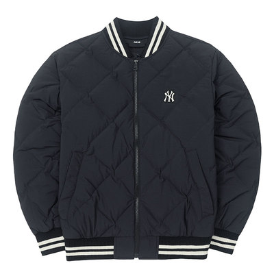 【自营】MLB美职棒羽绒服男女保暖羽绒运动面包服外套3ADJV4156