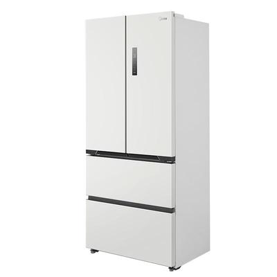 美的508L真香系列双系统超薄零嵌入式冰箱法式双开多门家用大容量