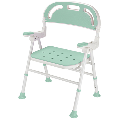 家文化老人家用折叠洗澡椅免打孔