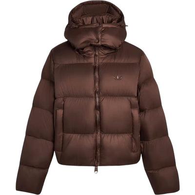 优购adidas阿迪达斯三叶草女子运动休闲保暖连帽羽绒服外套KG4904