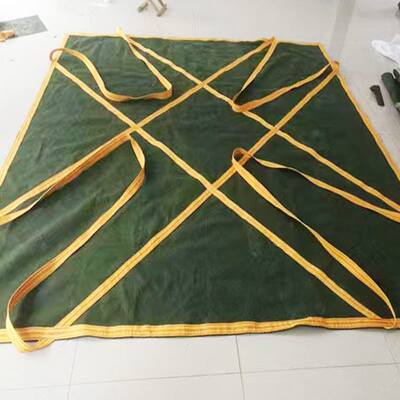 厂家批发大容量敞口式帆布袋工业吨吊装快递吨运输加厚包建筑