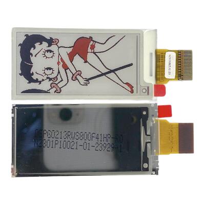 (全新屏) 2.13寸 黑白红三色墨水屏/电子纸 YMS122250/DEPG0213