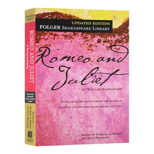 Romeo and Juliet 罗密欧与朱丽叶 英文原版 莎士比亚经典戏剧文学名著 William Shakespeare 哈姆雷特李尔王奥赛罗作者 英语书籍
