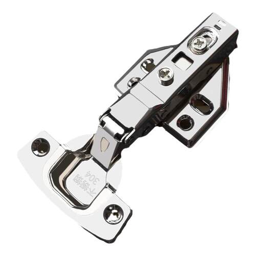 304铰链缓冲液压不锈钢飞机合页弹簧橱柜衣柜固定合页五金配件