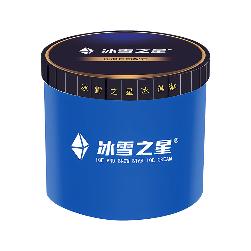 量大优惠3kg冰雪之星大桶冰淇淋