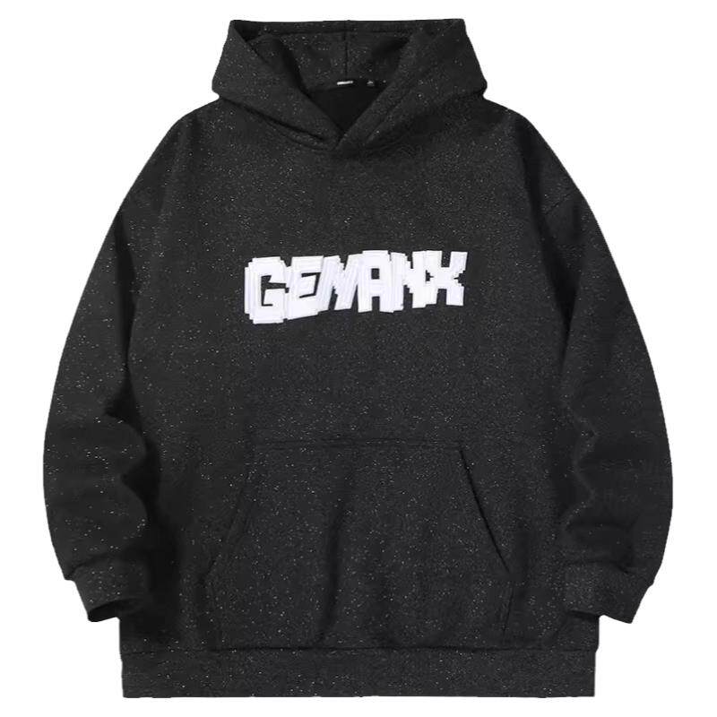 GENANX闪电潮牌卫衣加绒