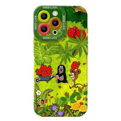 鼹鼠的故事手机壳适用小米/红米