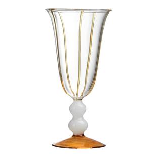 【南洋复古】热红酒高脚杯女生高颜值白葡萄酒杯香槟杯微醺鸡尾酒