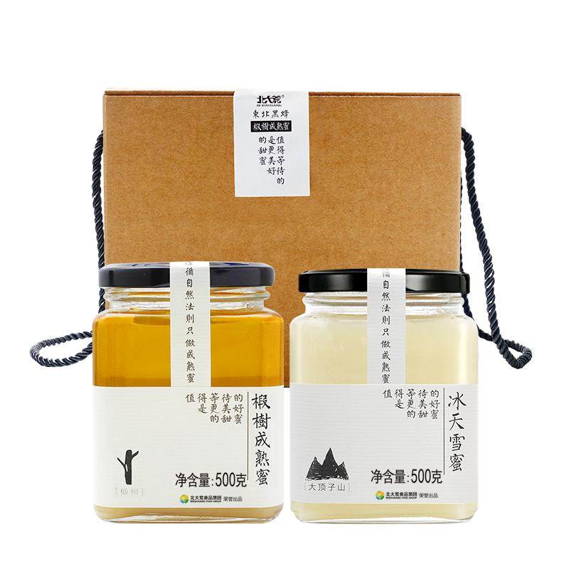 北大荒东北黑蜂椴树成熟蜜1000g