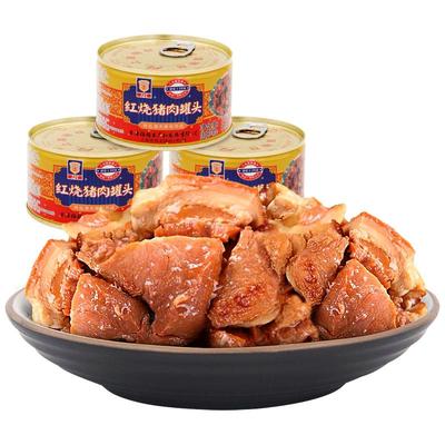 上海梅林红烧肉罐头340g即食熟食